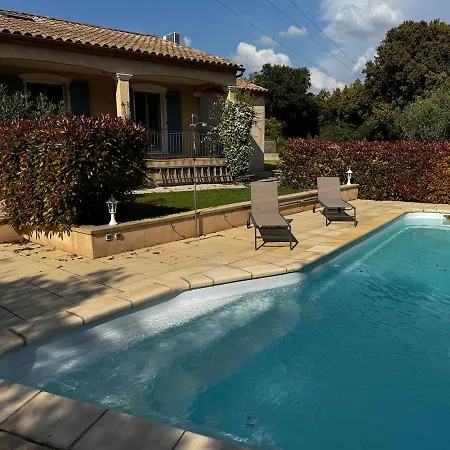 Villa, 4 People With Private Pool Villa Collorgues